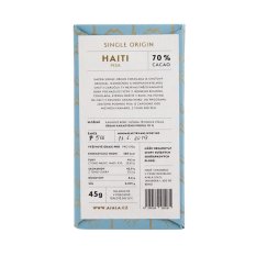 Ajala Haiti hořká čokoláda Ajala Haiti hořká čokoláda