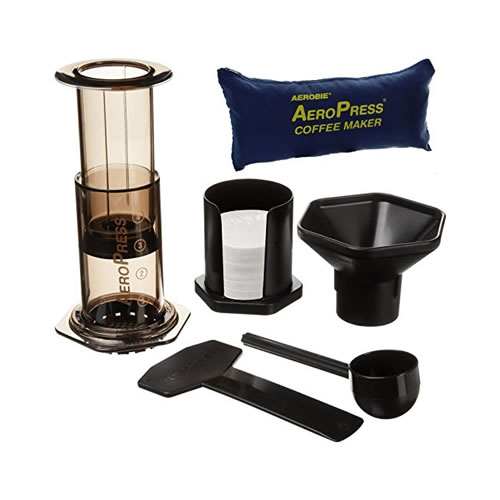 Kávovar Aeropress s příslušenstvní a cestovním vakem