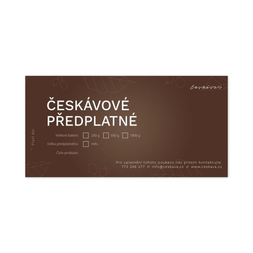 Českávové předplatné