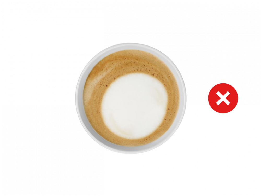 Kávu nedoporučujeme pro přípravu mléčných specialit
